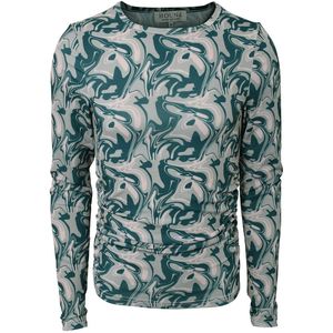 Hound Blouse - Grafisch Top - Olive Mix - Hound - 14 jaar (164) - Shirts