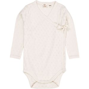 Copenhagen Colors Wikkelromper L/æ - Cream - Copenhagen Colors - 1 jaar (80) - Romper L/S