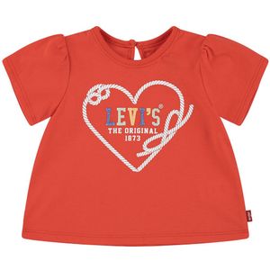 T-shirt - Hibiscus - Katoen - Korte Mouwen - Ronde Hals