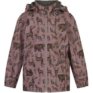 Mikk-Line Softshelljassen m. Fleece - Gerecycled - Zoo - Twiligh - Mikk-Line - 2 jaar (92) - Softshell