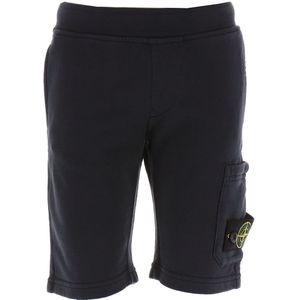 Stone Island Sweatshorts - Navy - Stone Island - 4 jaar (104) - Shorts