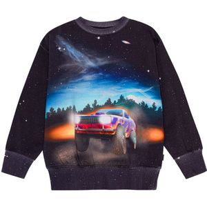 Molo Sweatshirt - Mattis - Vlammenwagen - Molo - 2 jaar (92) - Sweatshirt