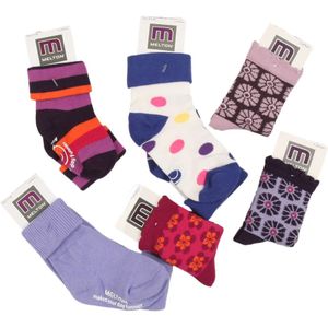 Melton - 1 Paar - Assorti Sokken - 1 Paar - Assorti - Meisje - Melton - 17/19 - Sokken