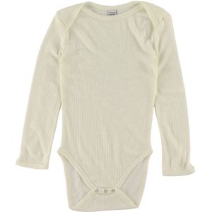 Smallstuff Romper l/s - Drop Naald - Off White - Smallstuff - 68 - Romper L/S