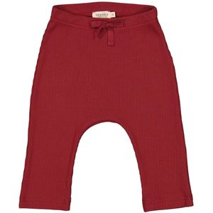 MarMar Broek - Rib - Pico - Hibiscus Red - MarMar - 56 - Broeken - Katoen