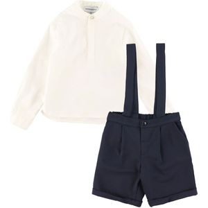 Emporio Armani Set - Overhemd/Shorts - Dark Navy/Wit - Emporio Armani - 9 mnd - Shorts