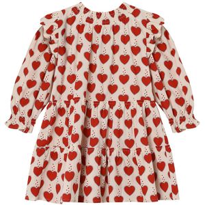 Fliink Jurk - Winter Heart - Zandschelp AOP - Fliink - 92 - Jurk