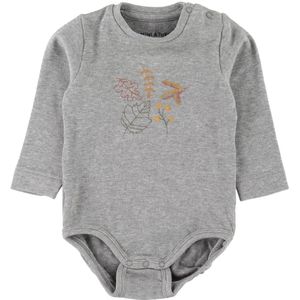 Mini A Ture Romper - Yomia - Grijs Gevlekt - Mini A Ture - 56 - Romper L/S
