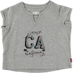 Levi's T-Shirt - Chloe - Grijs Gevlekt m. California - Levis - 5 jaar (110) - T-Shirts
