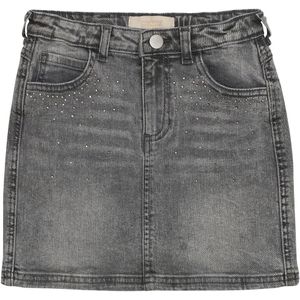 Creamie Rok - Light Grey Denim - Creamie - 7 jaar (122) - Rok