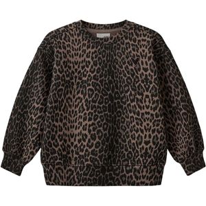 Sofie Schnoor Sweatshirt - ElisSK - Aop Leopard - Sofie Schnoor - 4 jaar (104) - Sweatshirt