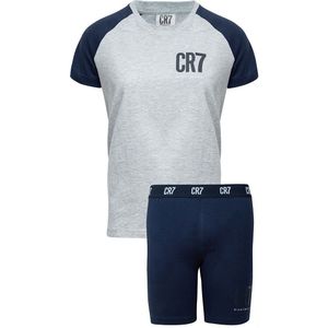 CR7 Pyjama set - Grijs/Blauw - JBS - 4 jaar (104) - Pyjama - Tweedelig