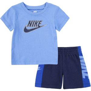 Nike Shorts Set - T-Shirt/Shorts - Versterken - Midnight Navy - Nike - 12 mnd - Shorts