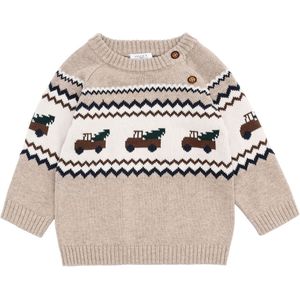 Hust and Claire Blouse - Gebreid - HCPerry - Beige Melange m. Lo - Hust and Claire - 68 - Shirts