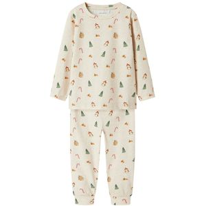 Name It Pyjama set - 2-delig - NmnRoccas - Peyote Melange - Name It - 2 jaar (92) - Pyjama - Tweedelig