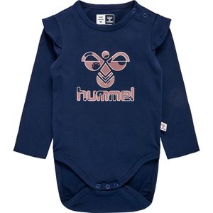 Hummel Romper l/s - hmlDorthe - Black Iris - Hummel - 3 jaar (98) - Romper L/S