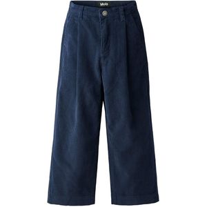 Molo Corduroy Broek - Alaine - Galaxy Blue - Molo - 9 jaar (134) - Fluwelen Broek