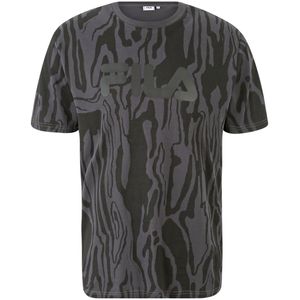 Fila T-Shirt - Bethau - Camouflage Zwart/Grijs - Fila - M - Medium - T-Shirts