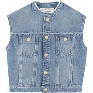 Zadig & Voltaire Jeansvest - Kaely - Double Stone - Zadig & Voltaire - 10 jaar (140) - Vest