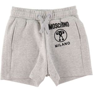 Moschino Sweatshorts - Grijs Gevlekt - Moschino - 10 jaar (140) - Shorts