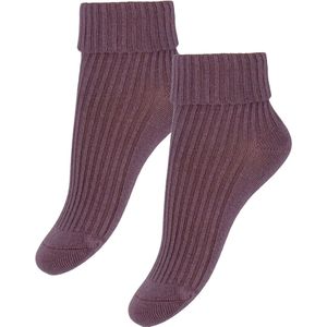 Hust and Claire Sokken - Wol/Bamboe Viscose - 2-pack - Flosi - - Hust and Claire - 29/32 - Sokken