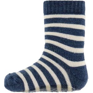 MP Sokken m. Anti-Slip - Wol - Elis - Dark Denim Melange - MP - 19/21 - Sokken