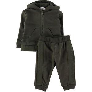 Emporio Armani Sweatset - Donkergroen - Emporio Armani - 9 mnd - Joggingpakken