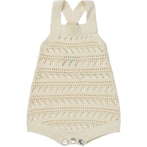 FUB Zomerromper - Gebreid - Ecru - FUB - 74 - Zomer Rompers