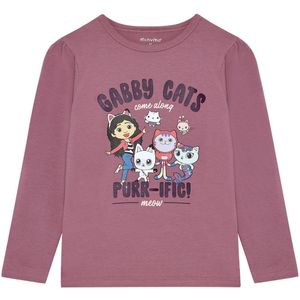 Minymo Blouse - Gabby's Dollhouse - Paars - Minymo - 4 jaar (104) - Shirts