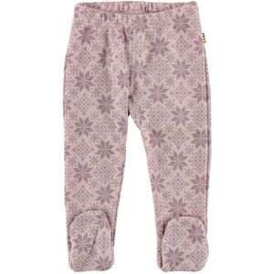 Joha Leggings m. Voet - Wol - Roze m. Sterren - Joha - 70 - Leggings - Wol