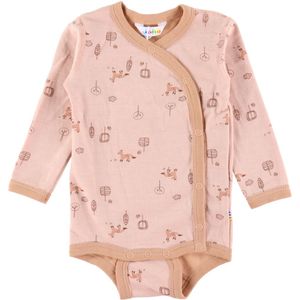 Joha Wikkelromper L/æ - Wol/Katoen - Het zwenkgras - Joha - 40 - Romper L/S