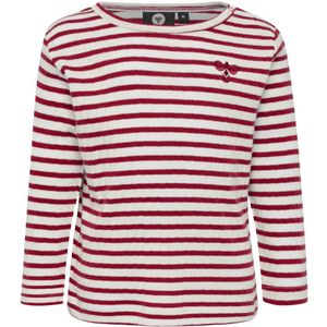 Hummel Blouse - HMLRumle - Wit/Bordeaux streep - Hummel - 56 - Shirts