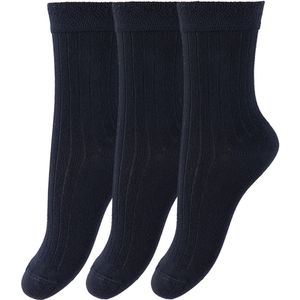 Minipop Sokken - Bamboe - 3-pack - Navy - MiniPop - 31/34 - Sokken