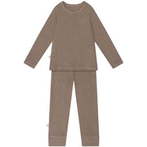 That's Mine Pyjama set - 2-delig - Rib - Christer - Brown Gemele - Thats Mine - 2 jaar (92) - Pyjama - Tweedelig