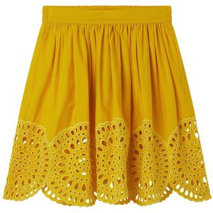 Stella McCartney Kids Rok - Geel m. Pointelle - Stella McCartney Kids - 6 jaar (116) - Rok
