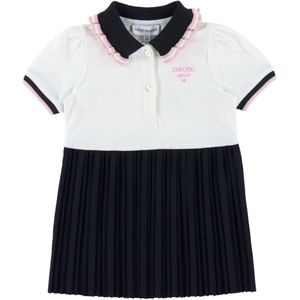 Emporio Armani Jurk - Off White/Navy - Emporio Armani - 24 mnd - Jurk