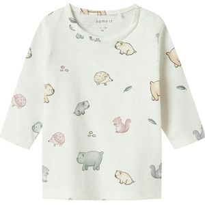 Name It Blouse - NbnLuma - Cloud Danser m. Print - Name It - 56 - Shirts