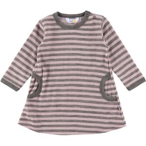 Joha Jurk - Wol - Grijs/Roze - Joha - 60 - Jurk