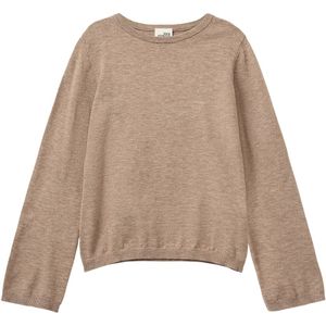 Sofie Schnoor Blouse - Wol - Gebreid - Vivosy - Deer Melange - Sofie Schnoor - 8 jaar (128) - Shirts