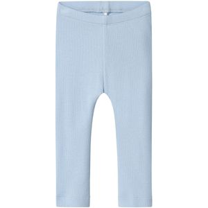 Name It Leggings - Rib - Noos - NbnKab - Chambray Blue - Name It - 74 - Leggings
