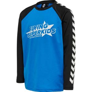 Hummel Blouse - HlmVliegend Champion - Blauw - Hummel - 4 jaar (104) - Shirts