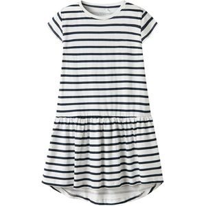 Name It Jurk - NkfVigga - Bright White/Stripe - Name It - 6 jaar (116) - Jurk
