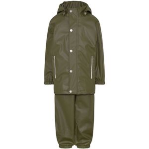En Fant - Rainwear Set Solid - Regenset - Ivy Green