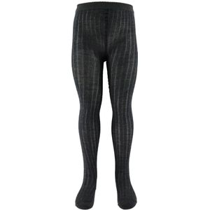 MP Rib Panty's - Wol - Antraciet Grijs - MP - 60 - Panty's