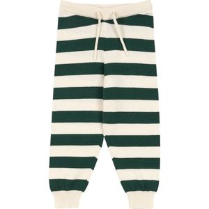 Konges Sløjd Broek - Manis - Gebreid - Dennenbos Stripe - Konges Sløjd - 68 - Broeken - Katoen