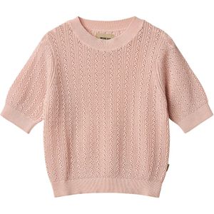Wheat T-Shirt - Gebreid - Alva - Powder - Wheat - 3 jaar (98) - T-Shirts
