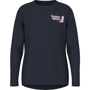 Name It Blouse - NkfVix - Dark Sapphire/Cowboy - Name It - 7-8 jaar (122-128) - Shirts