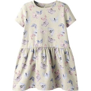 Name It Jurk - NmfHasmina - Peyote Melange - Name It - 2 jaar (92) - Jurk