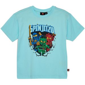 LEGO® Wear Ninjago T-Shirt - LwTaffy - Mint - LEGO® Wear - 4 jaar (104) - T-Shirts