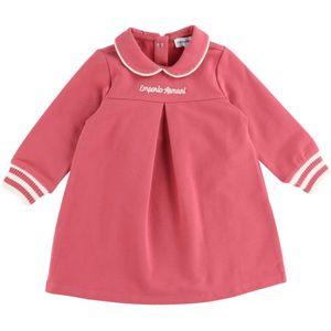 Emporio Armani Sweatjurk - Slate Rose m. Wit - Emporio Armani - 12 mnd - Jurk